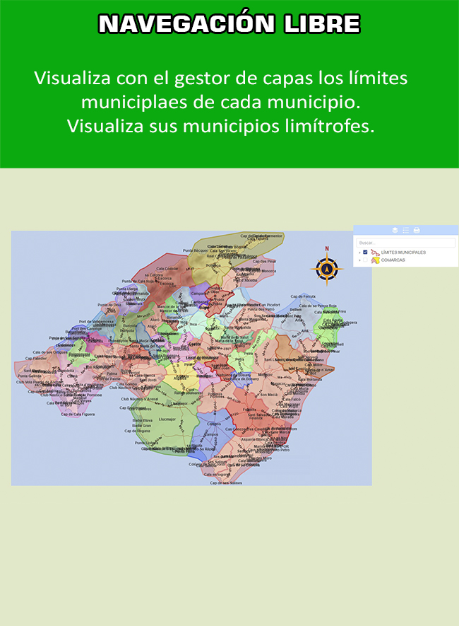 Mapa Carreteras Mallorca